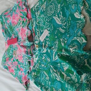NEW LILLY PULITZER 2 PAIR SHORTS